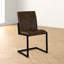 Chaise d'appoint de 20 po de largeur