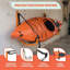 Ensemble de 2 crochets de rangement pour kayaks - crochets muraux pour kayaks, planches de surf, planches à pagaie ou planches à neige