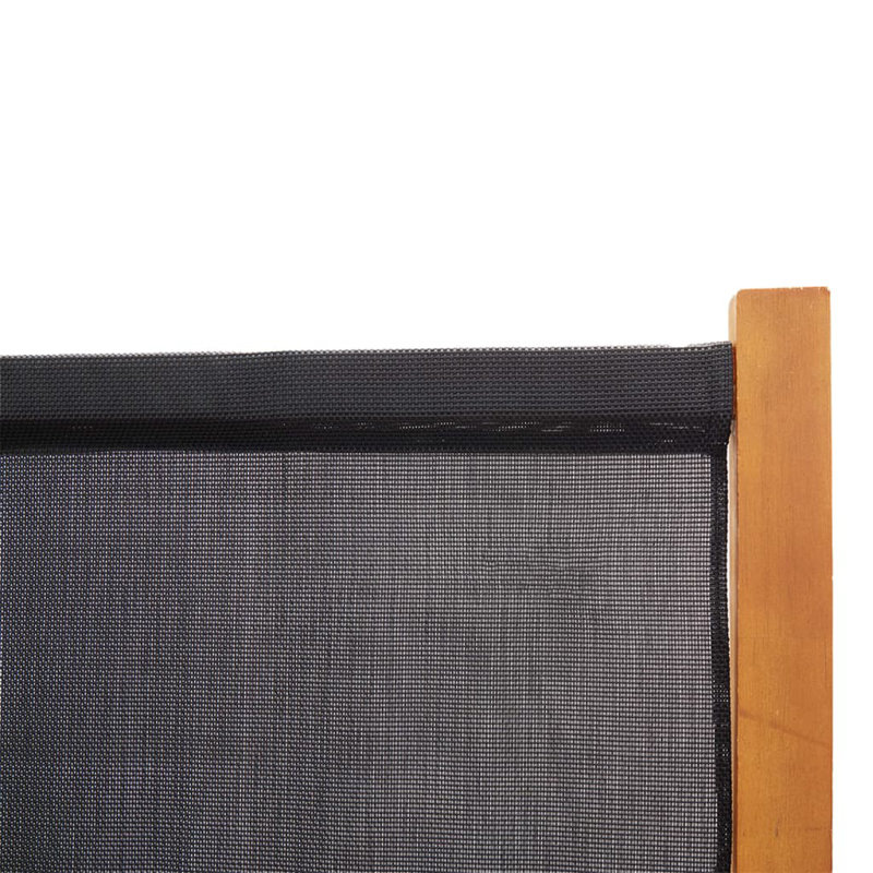 Metoyer 210cm W x 180cm H 3 - Panel Solid Wood Folding Room Divider