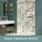 privdr 44"-48" x 71" H Pivot Swing Semi-Frameless Shower Door-103552045