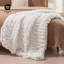 Jeté en fausse fourrure Ruched Bubble-106358541-109158560