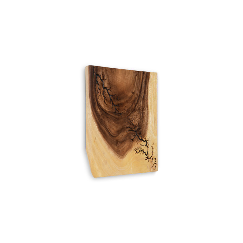 Lightning Wall Tile, Chamcha Wood