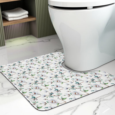 Tapis de salle de bain Flower U