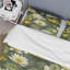 White And Green Peonies Retreat Oasis - Ensemble de housse de couette botanique-247220181