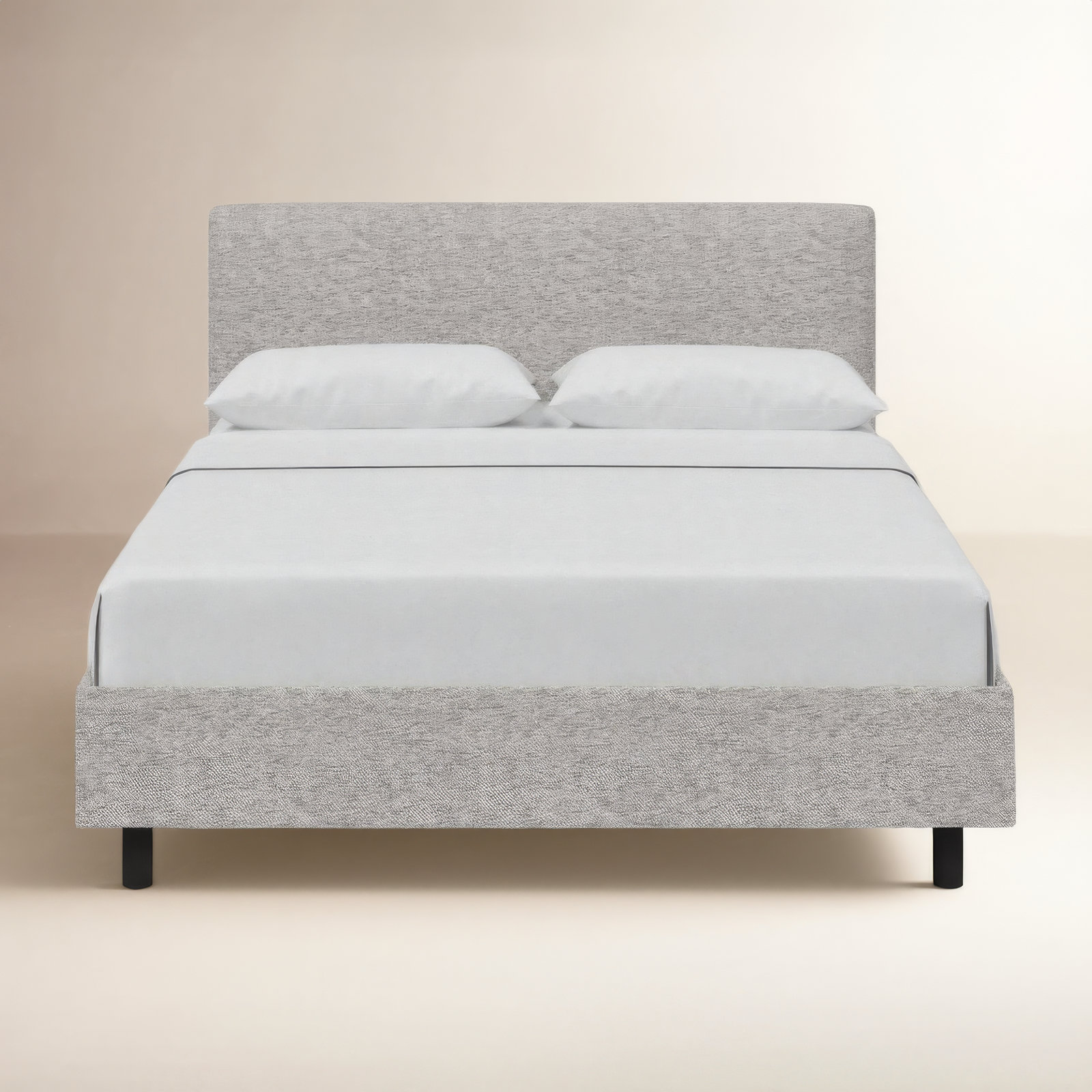 Adrien Upholstered Bed, Twin, Milsap Spray Sustain Tweed