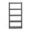 Tablettes de rangement à 5 niveaux P 16 po x l 32 po x H 63 po
