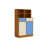 Bleu/brun/blanc