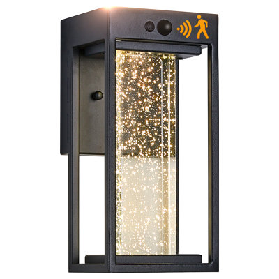 Solar-powered LED Outdoor wall lights with Motion Sensor