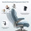Fauteuil de direction grand et grand Mikial 500 lb - Cuir respirant, accoudoirs 3D et soutien lombaire comprimé-1746016697