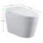 Toilette Smart Bidet avec siège chauffant à chasse d'eau automatique et télécommande
