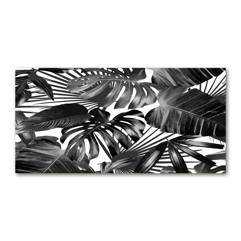 Tropical Leaves - Wrapped Canvas Print