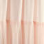 Paire de rideaux semi-transparents de couleur unie avec passe-tringle-450203702