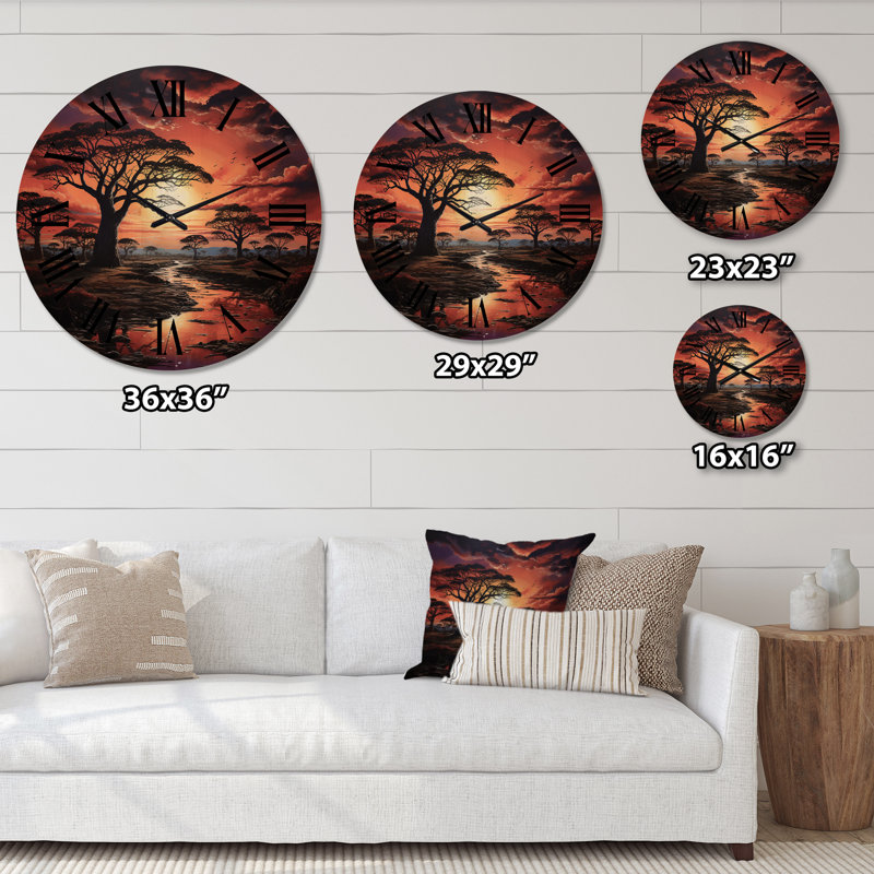 Horloge murale Maizley, Moyenne