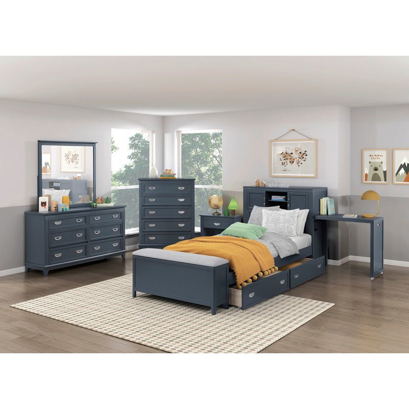 Commode 1 pièce avec tiroirs 6 pièces