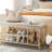 Pace-Saving Shoe Bench with Storage Compartment
