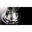 Ensemble de lampes de table chromées 25,5 po Couey