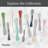 Tovolo scoop and spread set of 2 silicone spreader tools, White