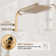 10 Inch Rainfall Shower System with Rough in-Valve
