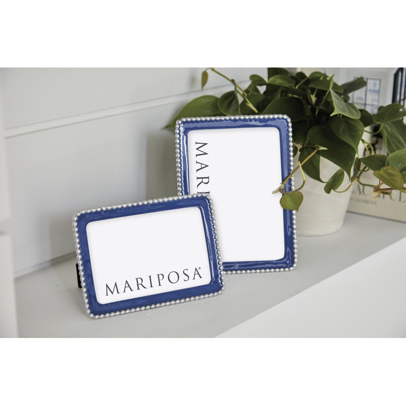 Metal Picture Frame, Blue