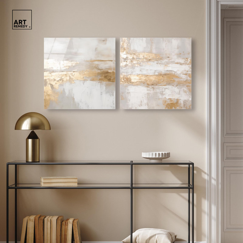 Golden Luxe Room Art , H 20 po x l 40 po