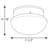 Hucksley Glass Flush Mount-24428739-24428741