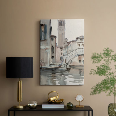 Paysage rétro CCI - galerie enveloppée Cavas