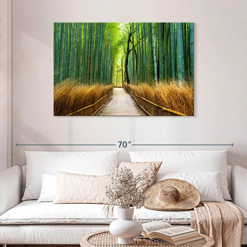 Ravi Arashiyama Ancient Bamboo Forest, 30" H x 45" W