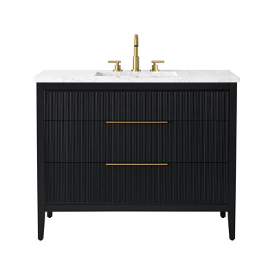 Bilroy 42" Oak Single Bathroom Vanity