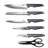 Berlinger Haus 8 Piece Stainless Steel Knife Block Set-75929405