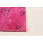 Tapis rose foncé / noir en laine noué à la main de conception unique 5 pi 11 po x 10 pi Polegate
