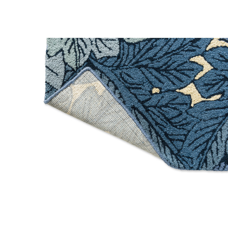 Acanthus Hand Tufted Floral Area Rug, Rectangle 8'2" x 11'6"
