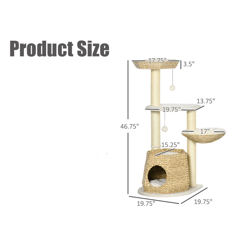 47" Cat Climbing Toy