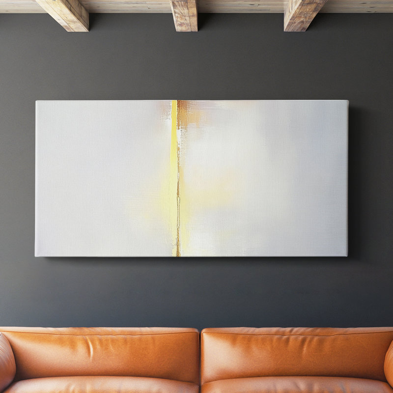 Toile tendue abstraite 8 # V-Gallery, H 20 po x l 40 po