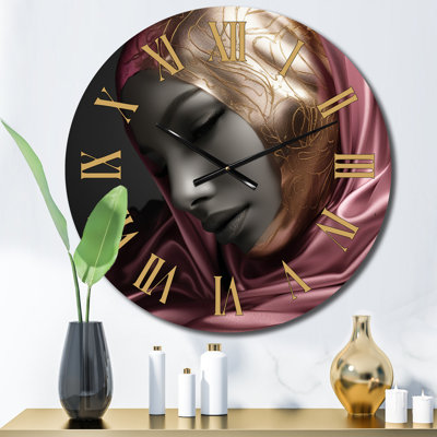 Horloge murale femme