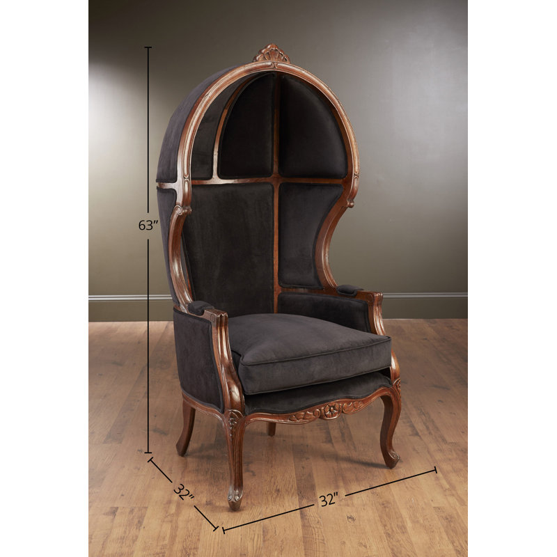 Fauteuil ballon Bonifant, Noyer