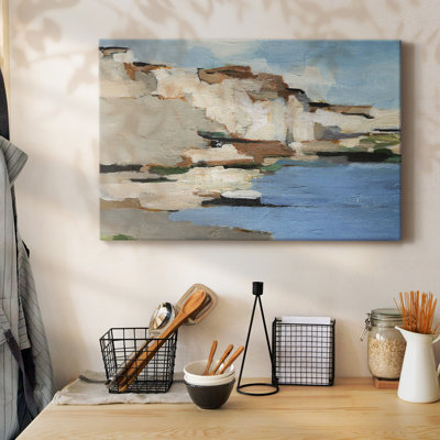 White Rock Cliffs I-Gallery Wrapped Canvas