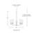 Dixon 5 - Light Steel Dimmable Chandelier-366955013