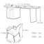 Bureau en pierre frittée en bois massif-2143217425