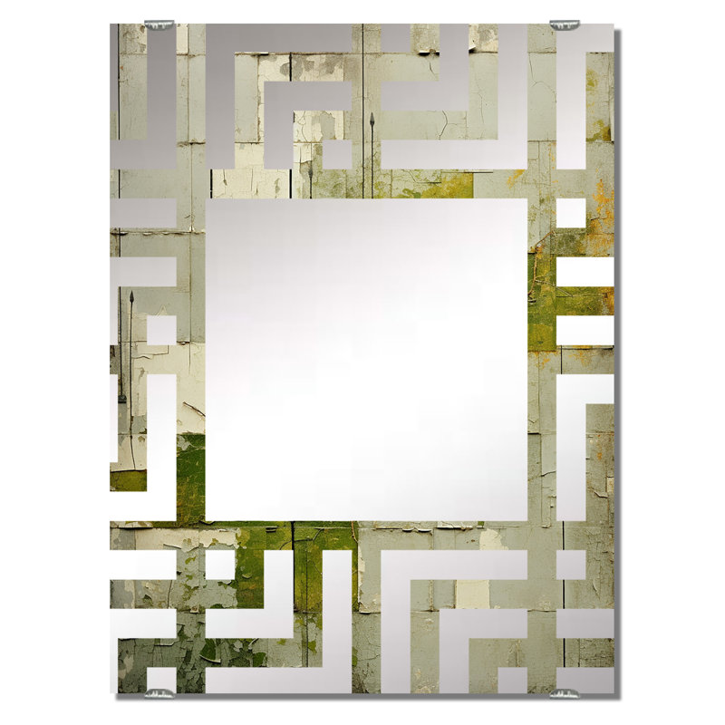 Ryah - Miroir mural à panneaux solaires MIR136002, 32 po x 24 po
