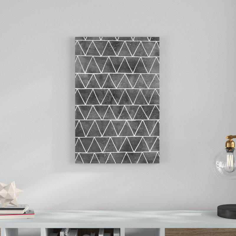 «Modern Monicol II», peinture sur toile, H 30 po x l 20 po