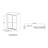 Aruba 56"-60" W x 76" H Shower Door with 10MM Tempered Glass-104896977