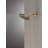 PivotPro Rain Showerhead, Single Setting 7 Inch Round Shower Head 1.75 GPM Brushed Gold-116423725