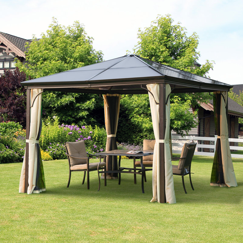 Net 3m W x 3m D Gazebo
