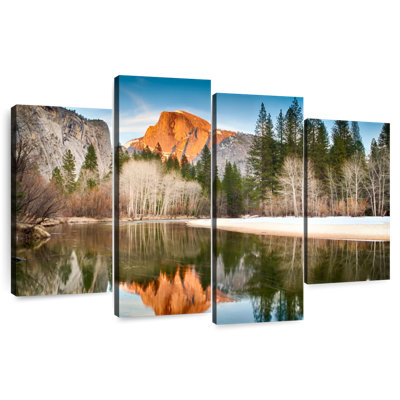 Alvord Half Dome River Reflection