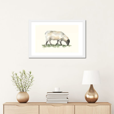 «Grazing Farm Animal III» par Ethan Harper - reproduction d'art