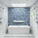 Color Wave 1" x 1" Glass Mosaic Field Tile in Soft Cashmere