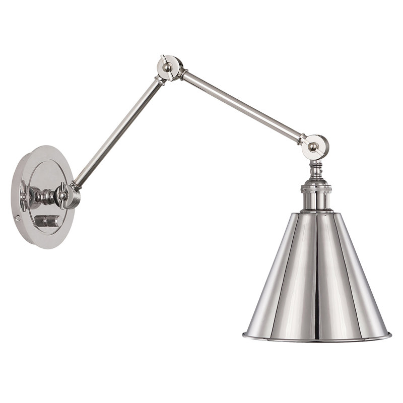 Alloy 1 - Light Swing Arm, Polished Nickel