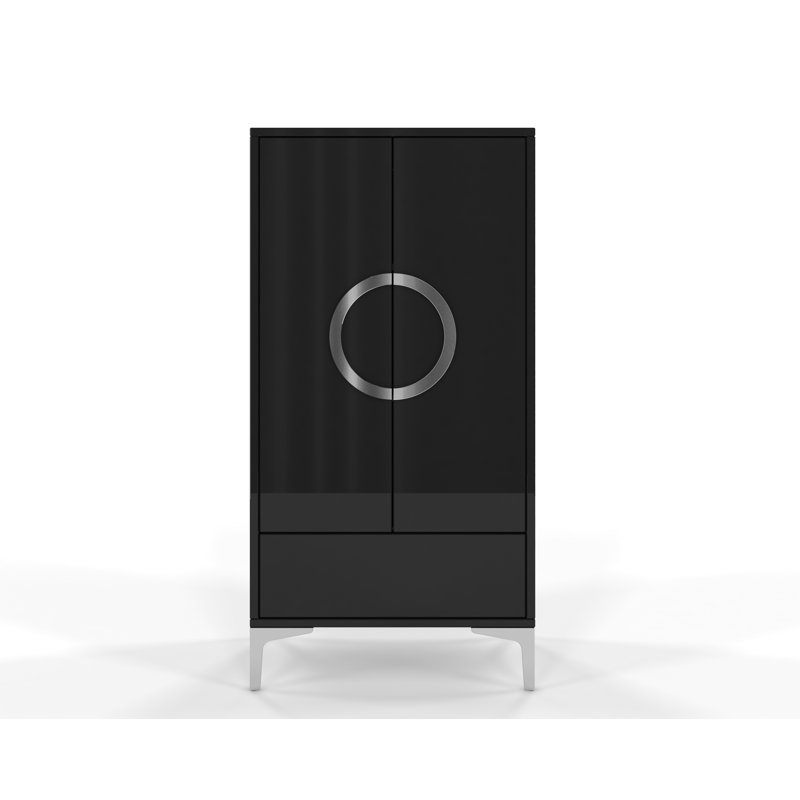 Sterlington Display Cabinet, Black