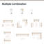 Patio Conversation Set with Cushions-690168884