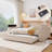 Full Size Upholstered Daybed With Storage Armrests, Trundle And Latest Integrated Bluetooth Audio System, Day Bed-301549511-301549505